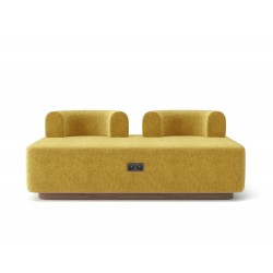 Модульний диван Plump з розеткою Amber (MK8)160x80x65